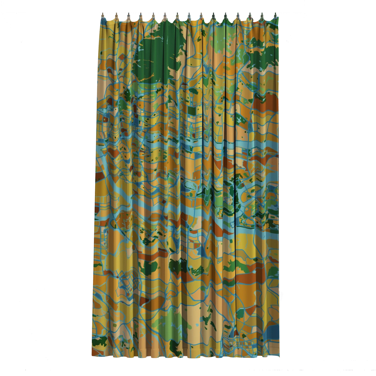 Bath Curtain - Cezanne