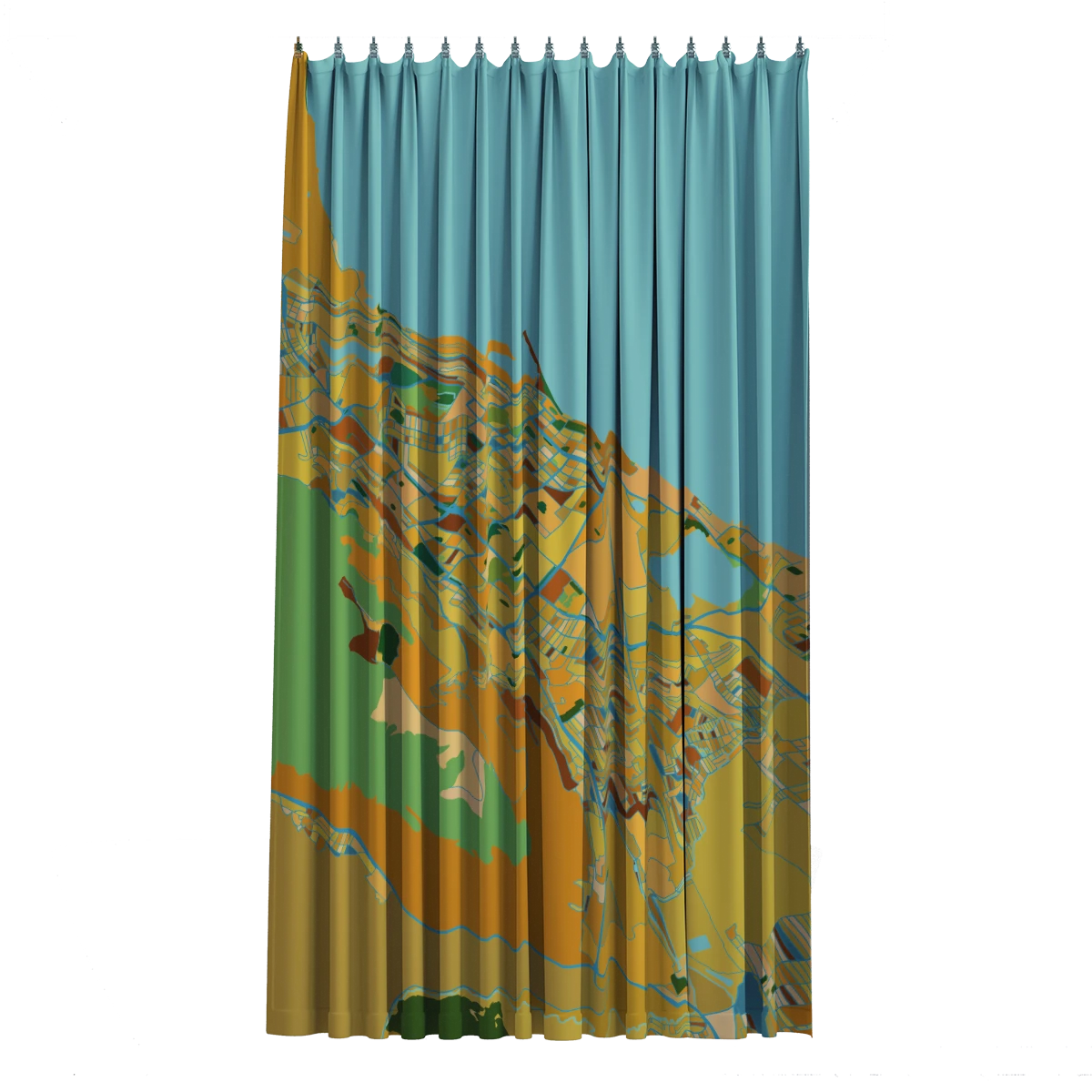 Bath Curtain - Cezanne