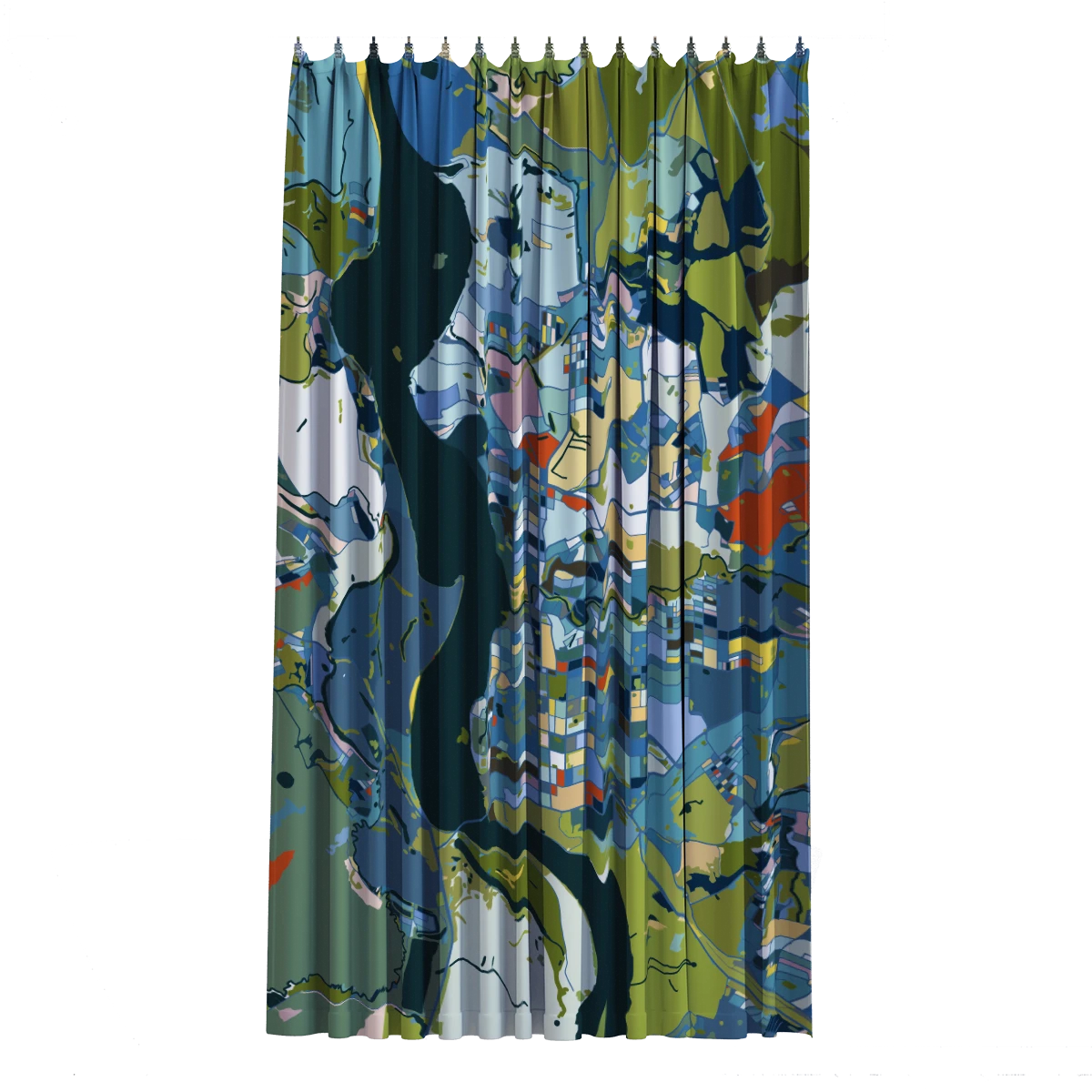 Bath Curtain - Renoir