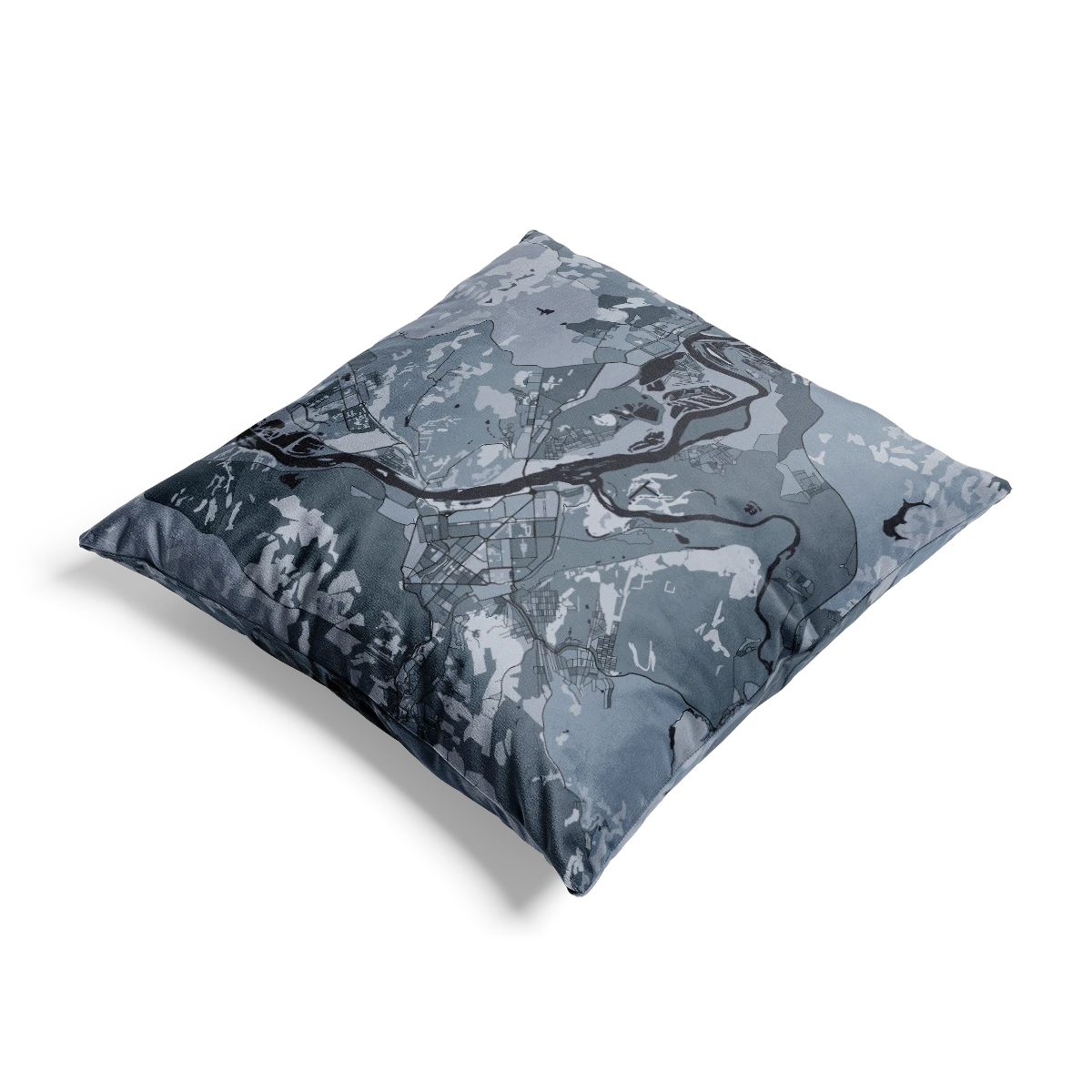 Throw pillow - Silver