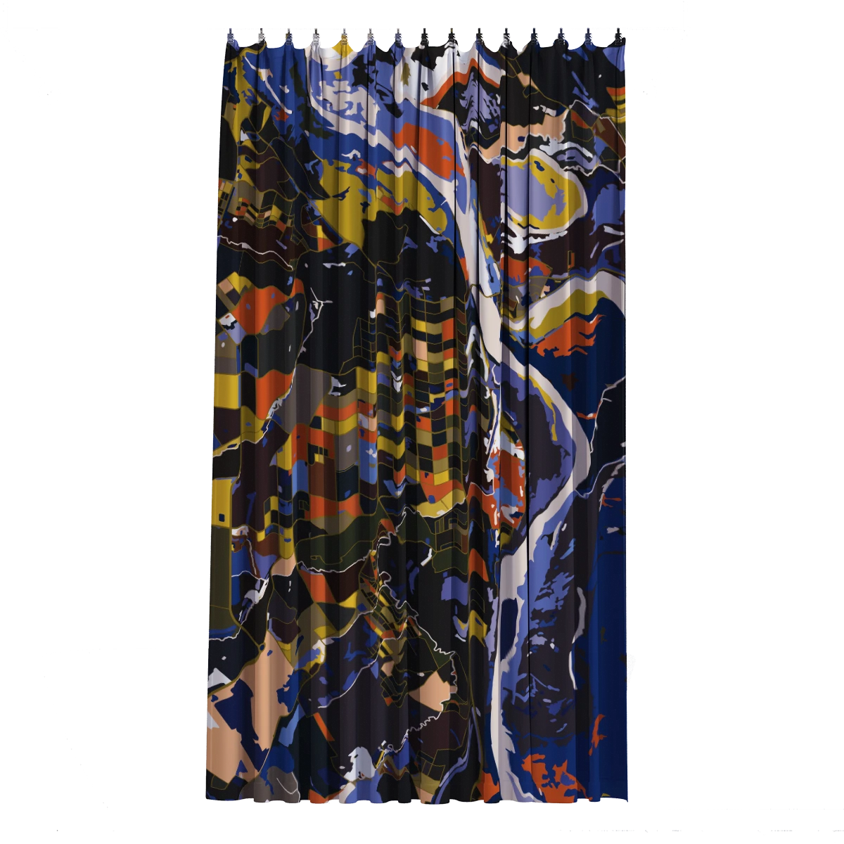 Bath Curtain - Pollock