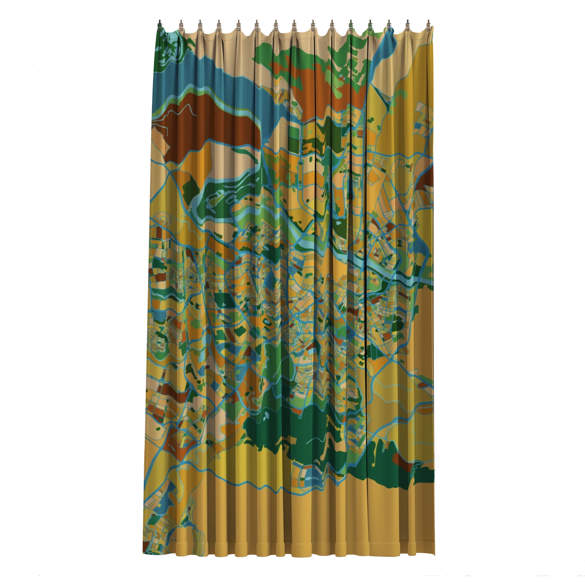 Bath Curtain - Cezanne