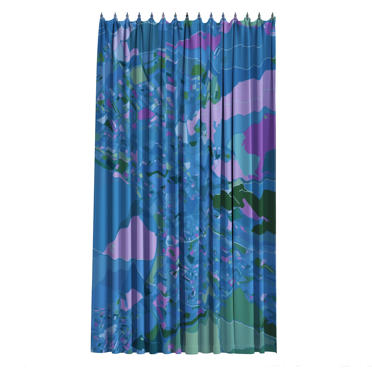 Bath Curtain - Monet