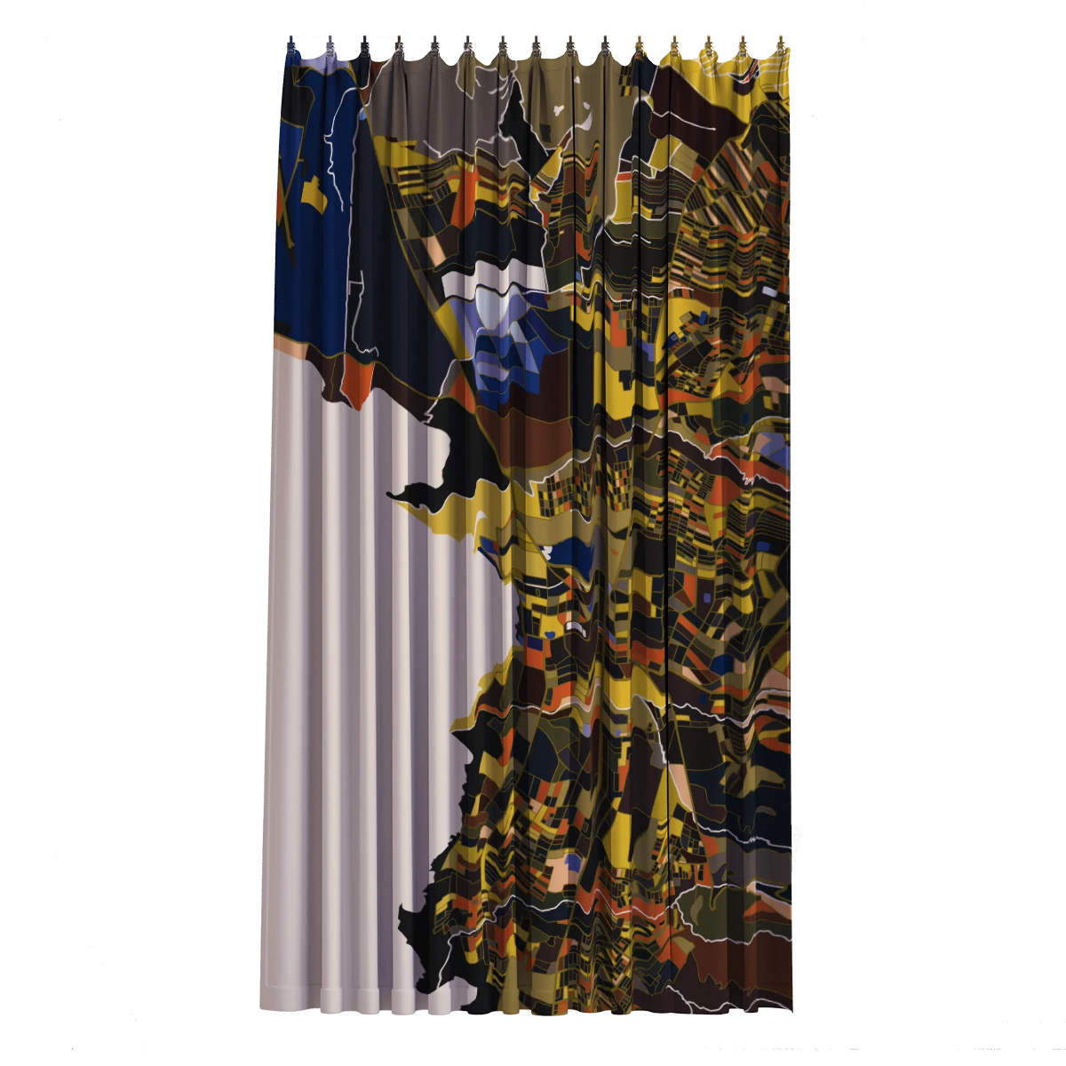 Bath Curtain - Pollock