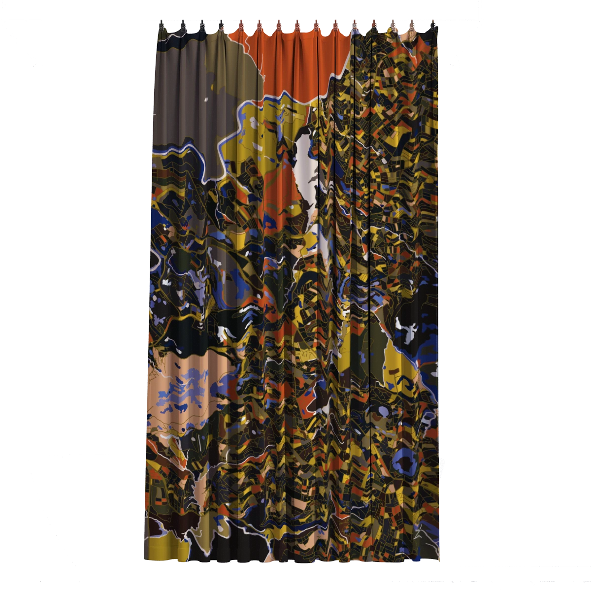 Cortina de Baño - Pollock