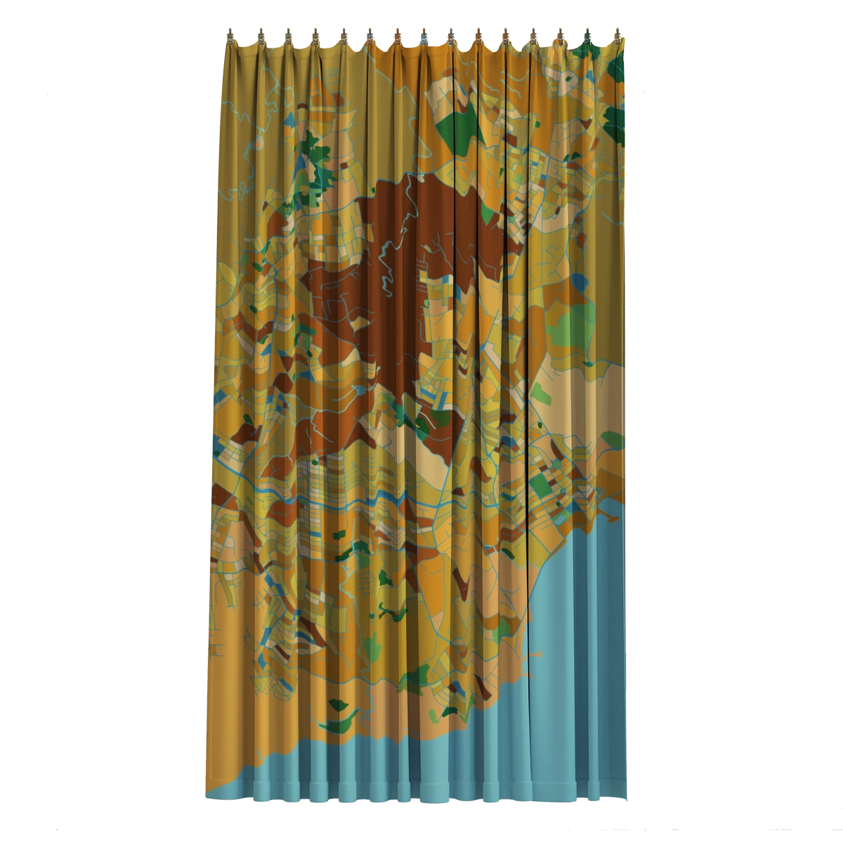 Bath Curtain - Cezanne