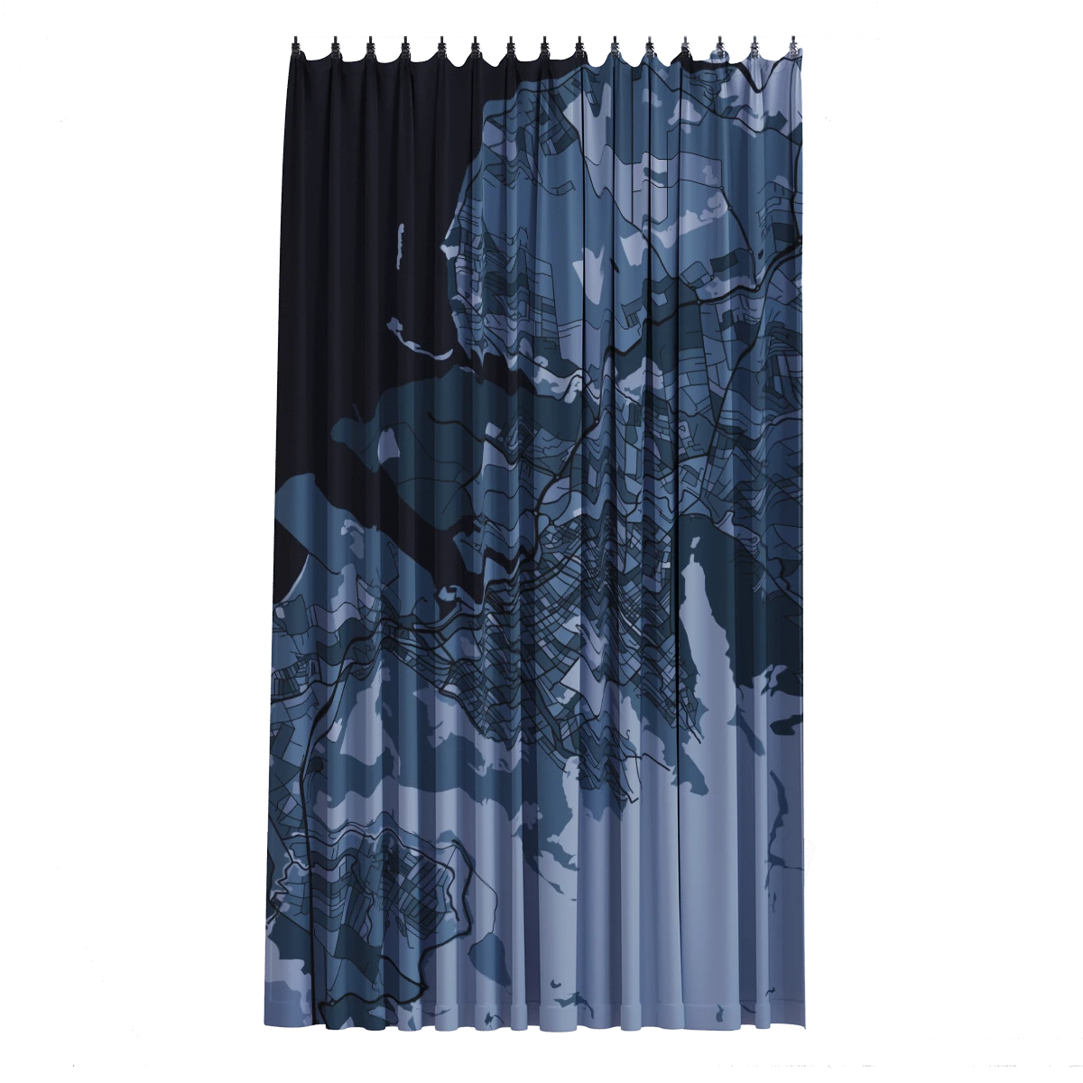 Bath Curtain - Silver