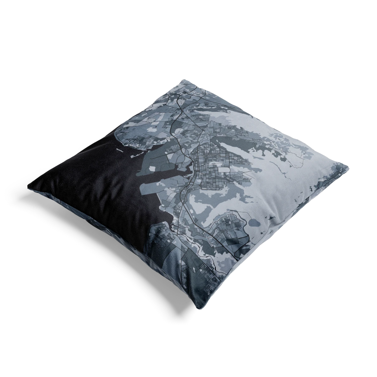 Throw pillow - Silver