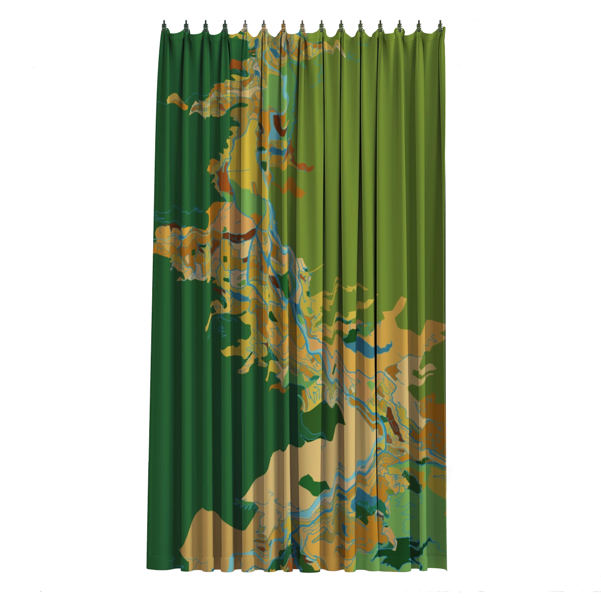 Bath Curtain - Cezanne