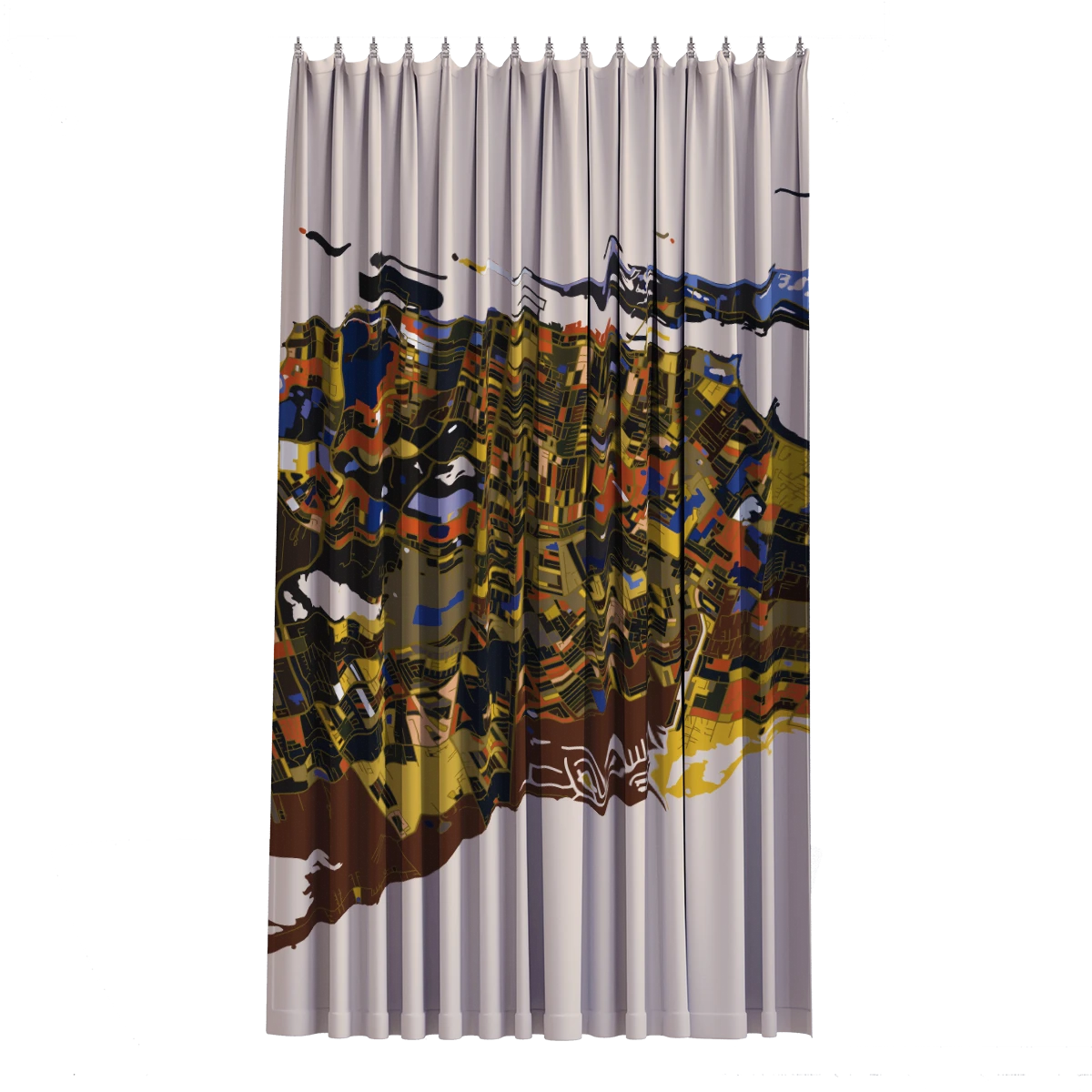 Rideau de Bain - Pollock