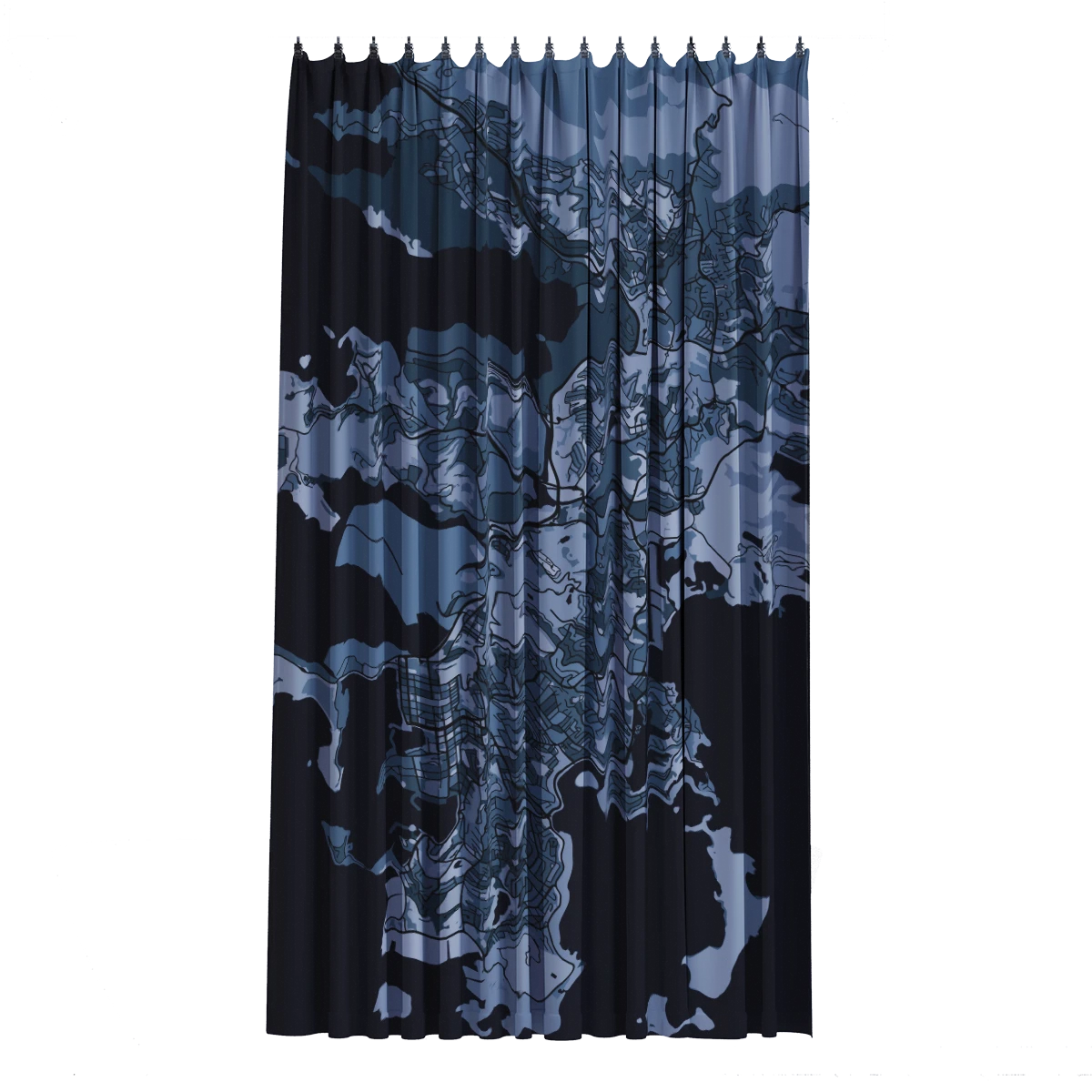 Rideau de Bain - Argent