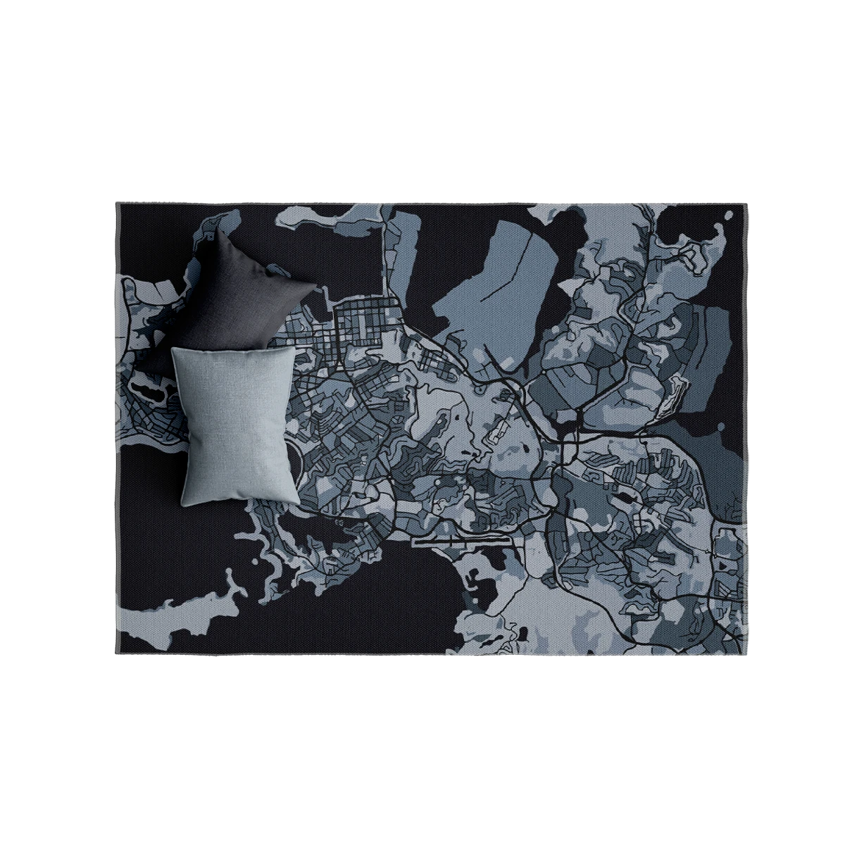 Tapis de zone - Argent