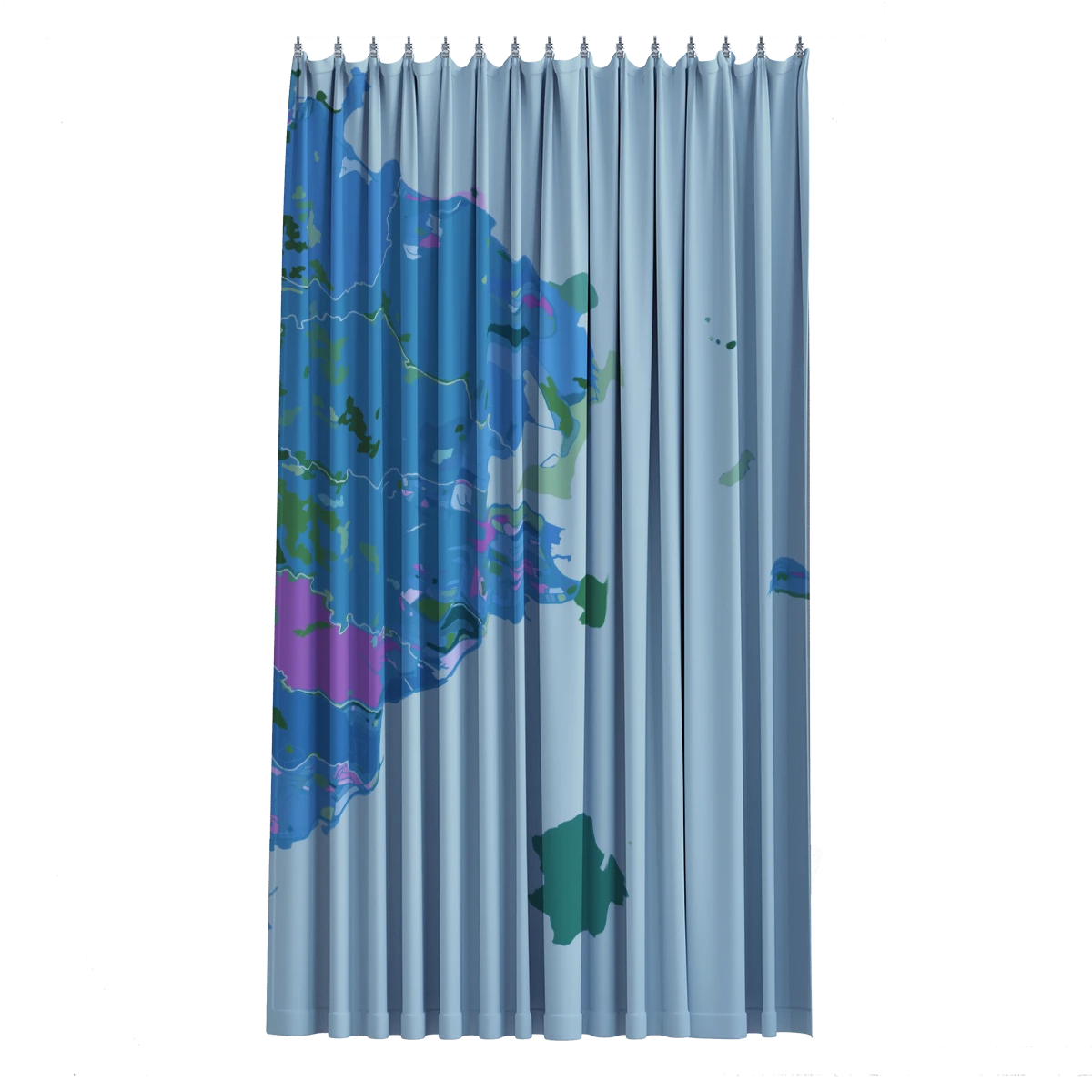 샤워 커튼 - 모네