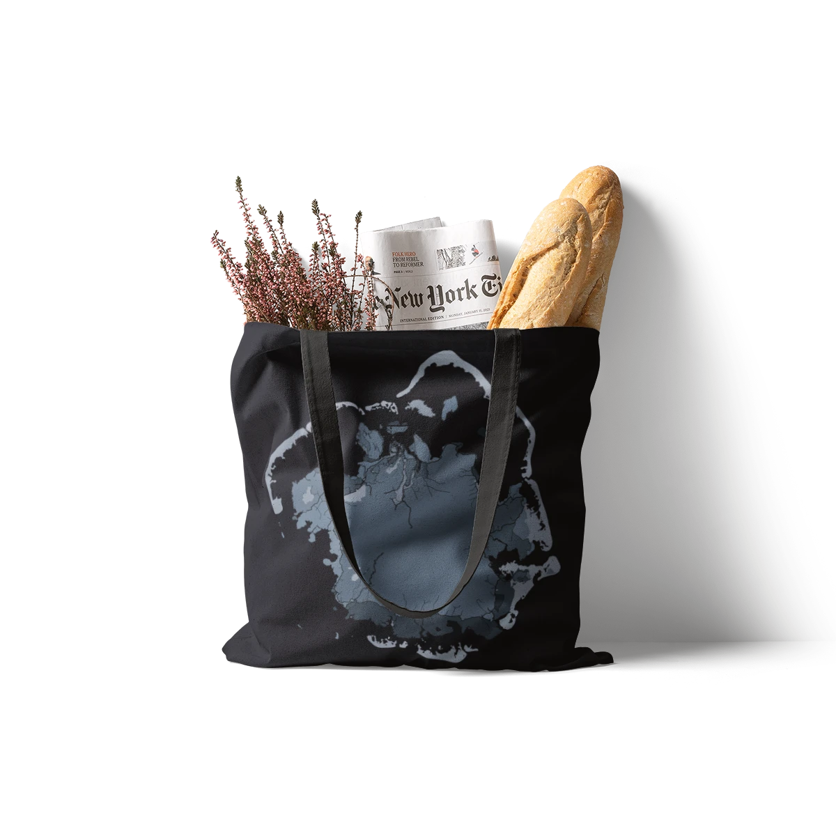 トートバッグ - シルバー