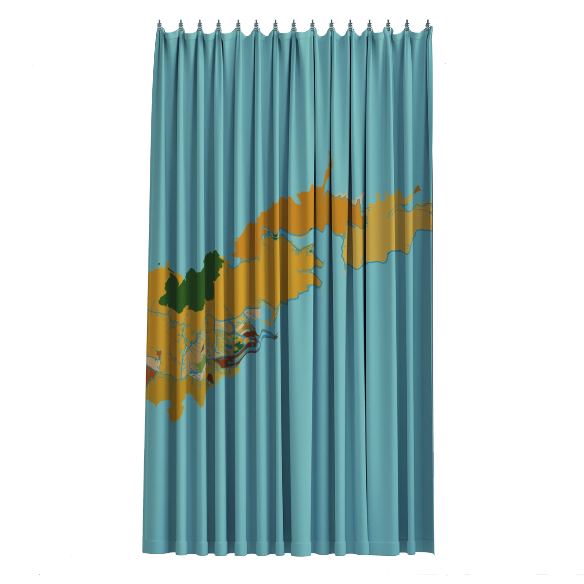 Cortina de Banho - Cézanne