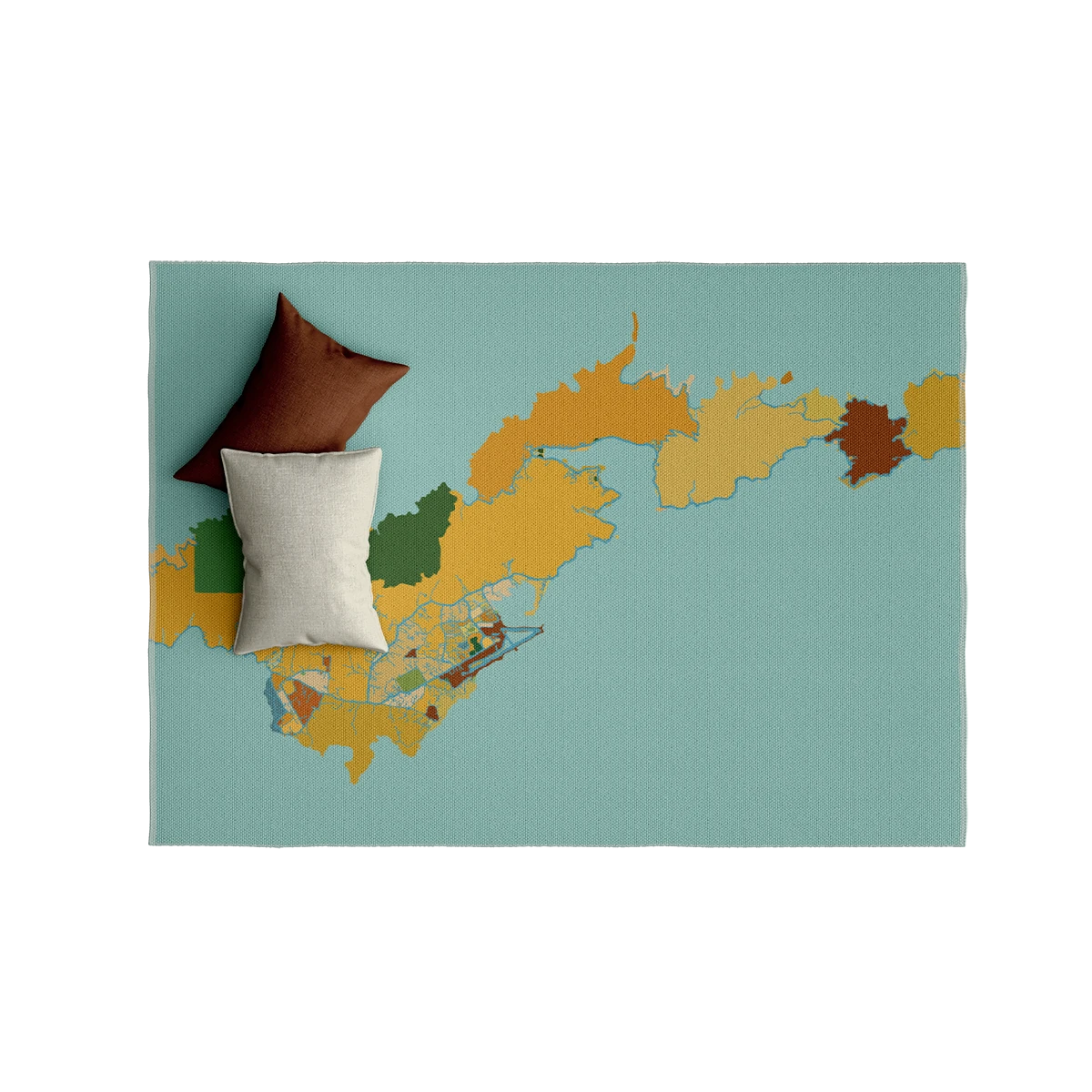 Tapete de área - Cézanne