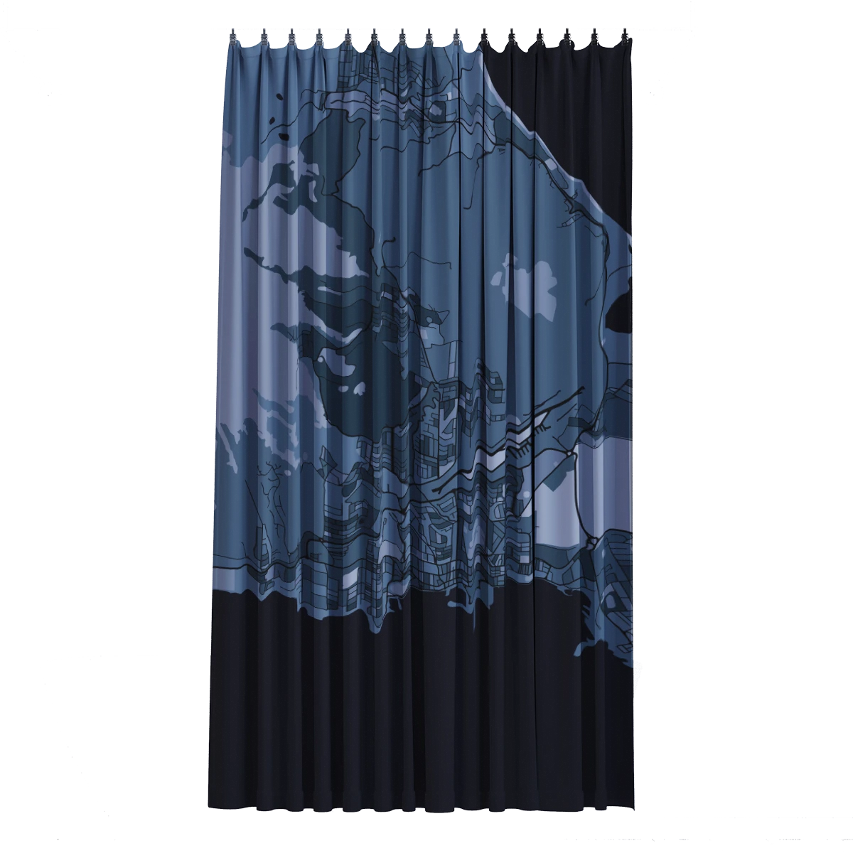 Rideau de Bain - Argent