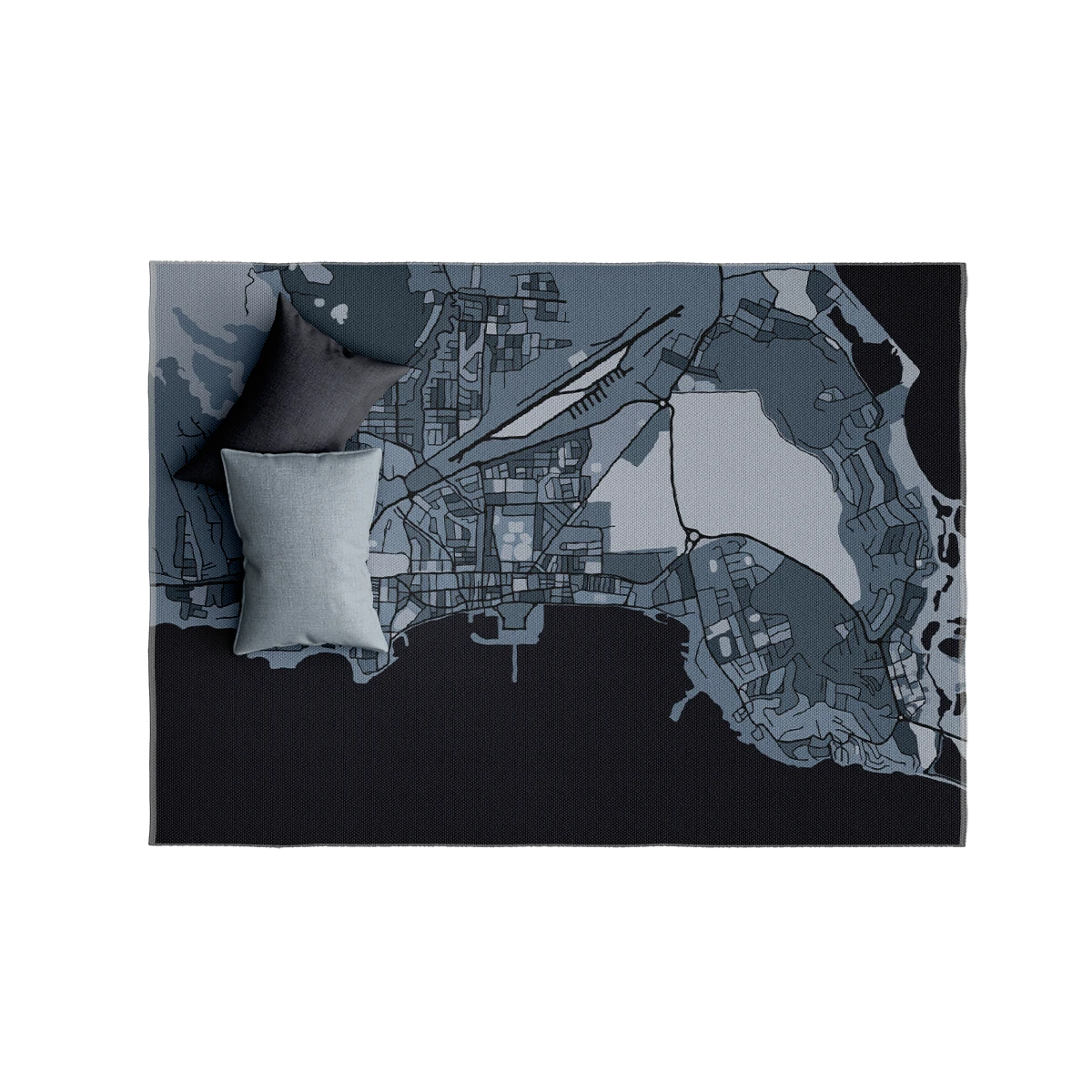 Tapis de zone - Argent