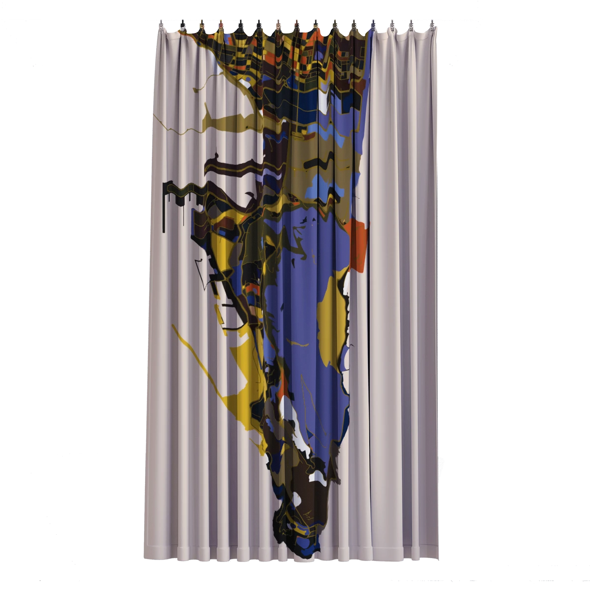 Duschvorhang - Pollock