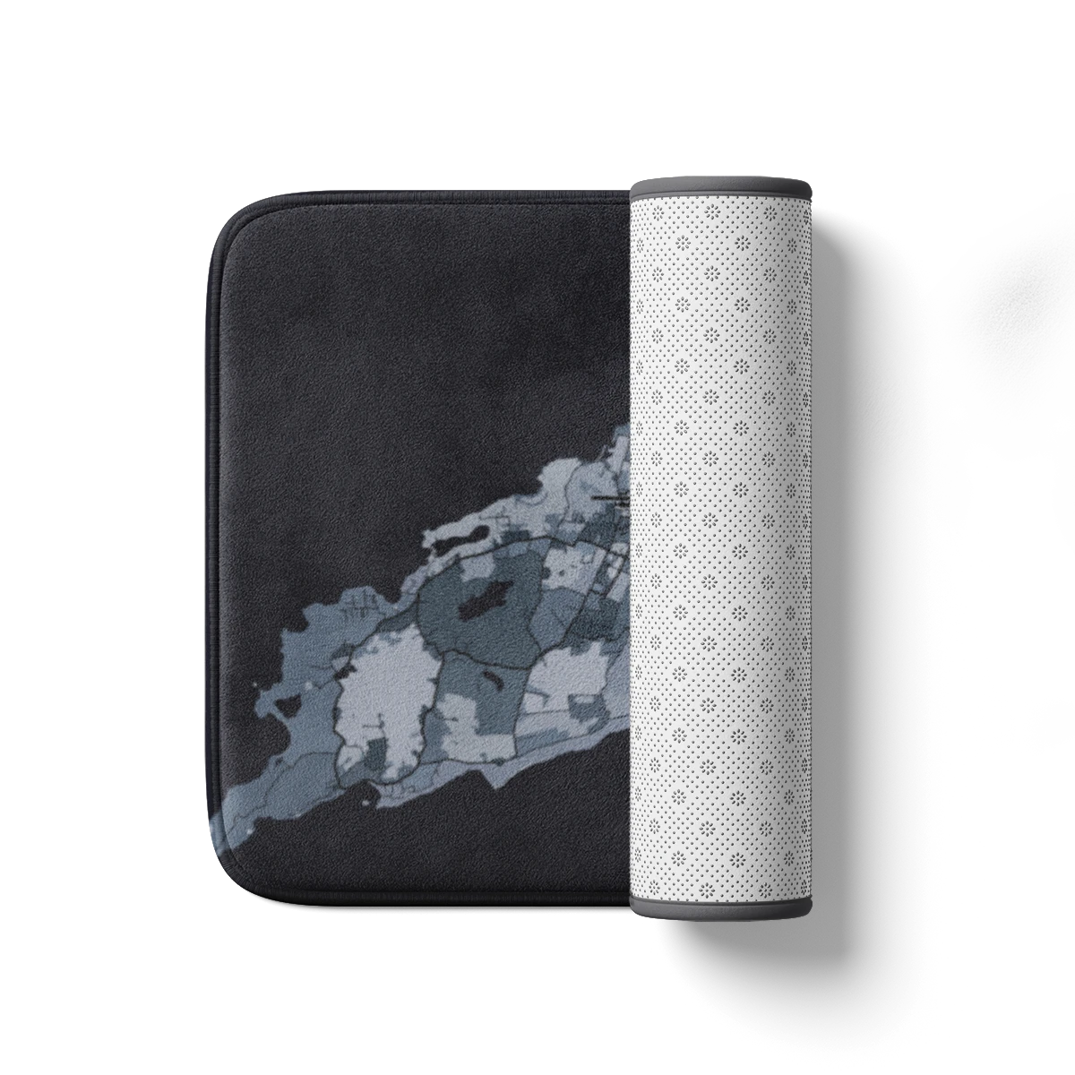 욕실 매트 - 실버