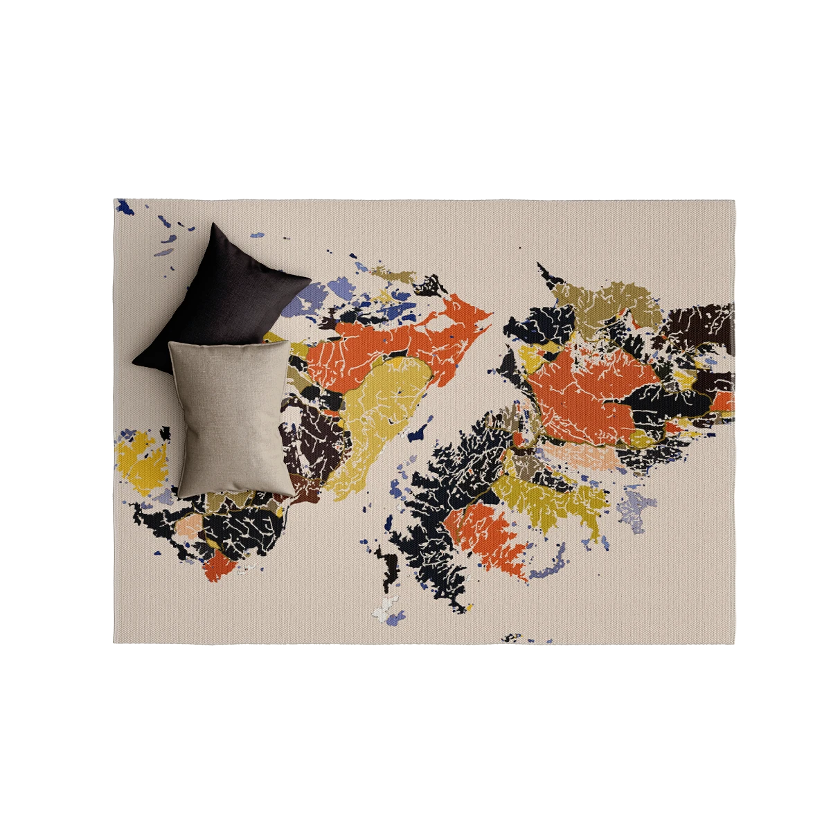 Tapis de zone - Pollock