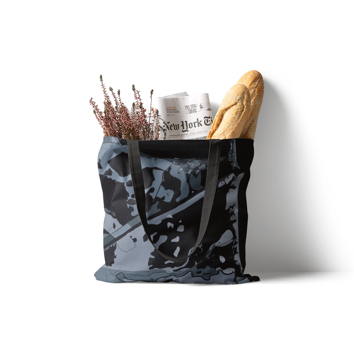 トートバッグ - シルバー