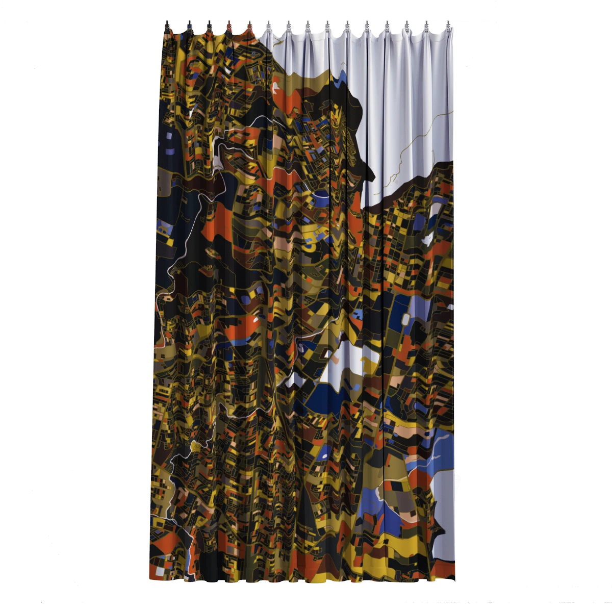 Bath Curtain - Pollock