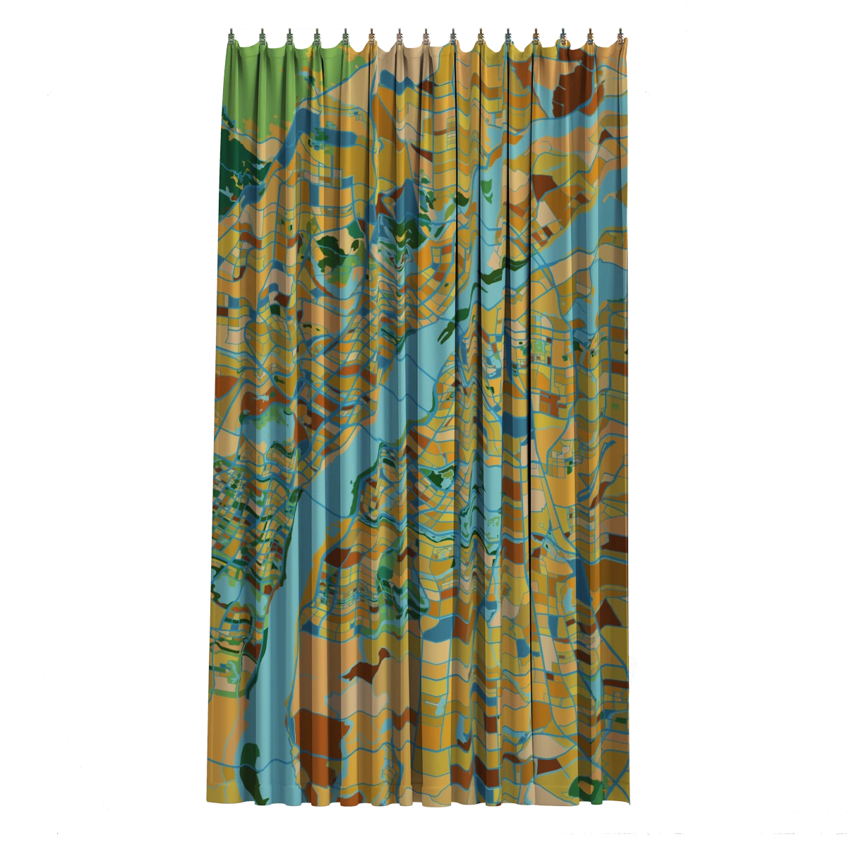 Bath Curtain - Cezanne