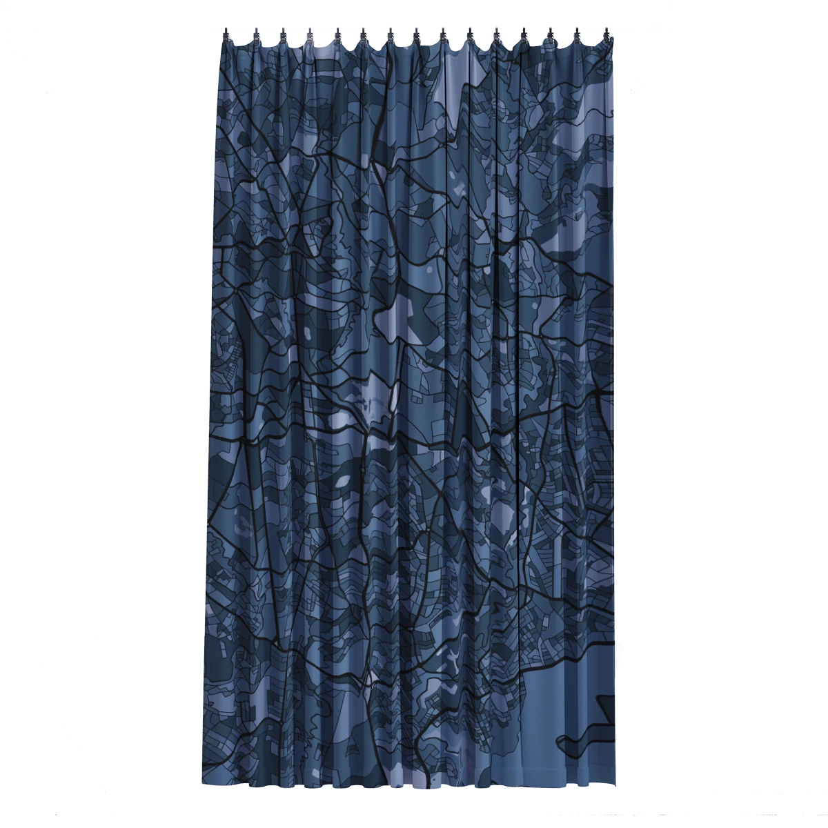 Bath Curtain - Silver