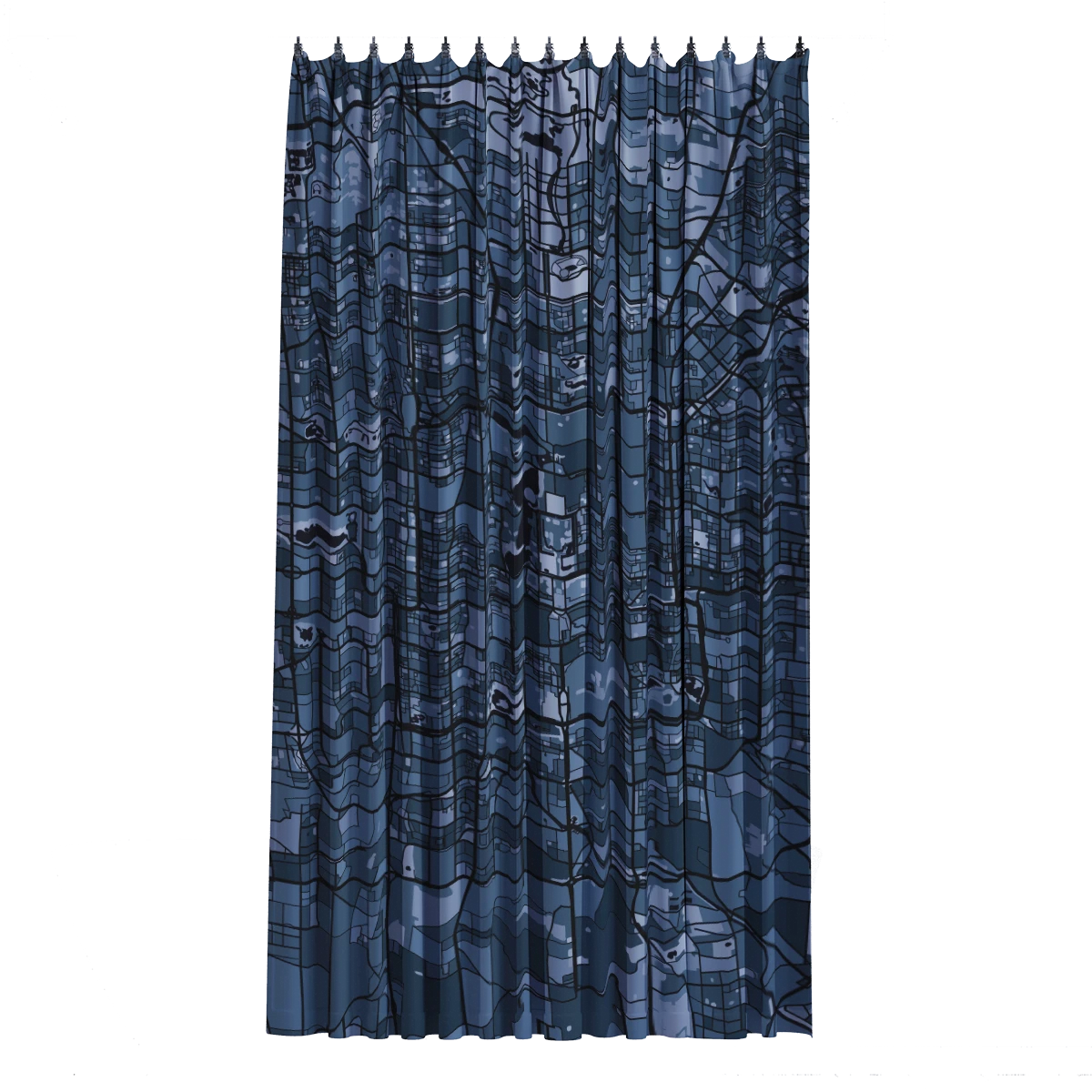 Bath Curtain - Silver