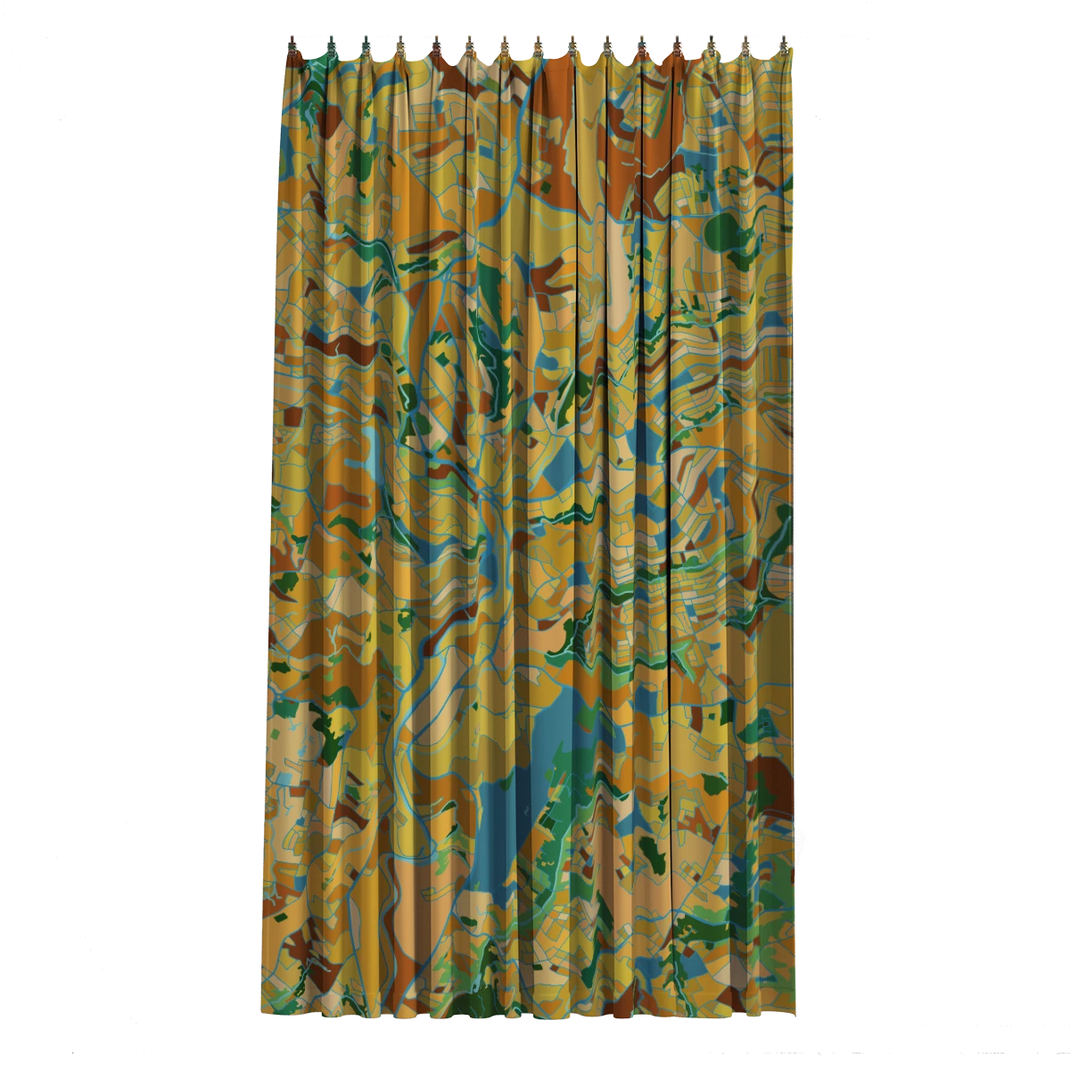 Bath Curtain - Cezanne