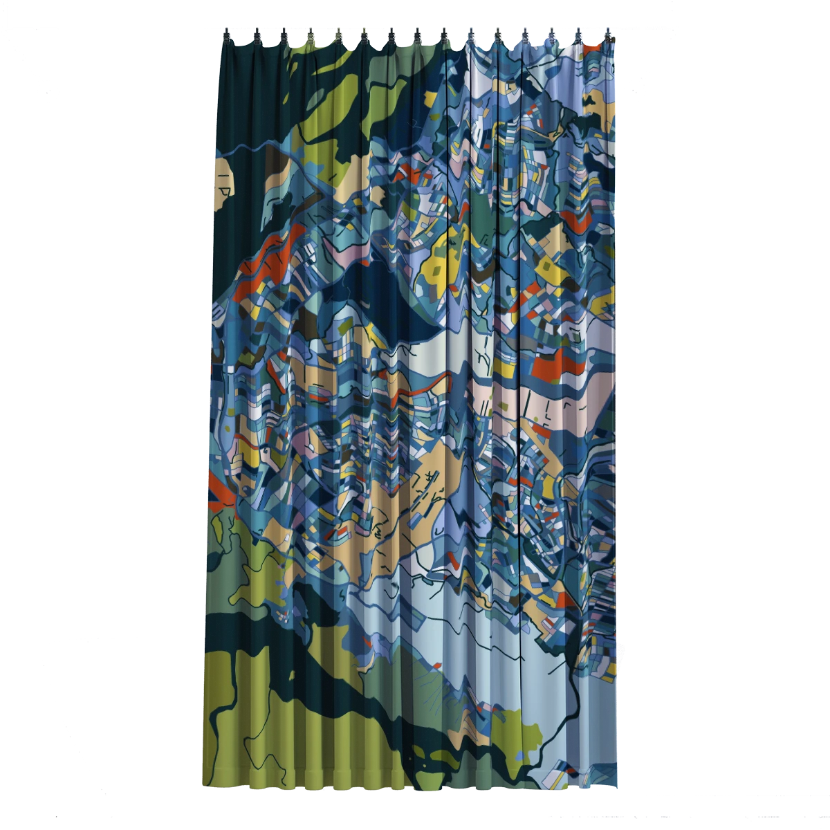 Bath Curtain - Renoir