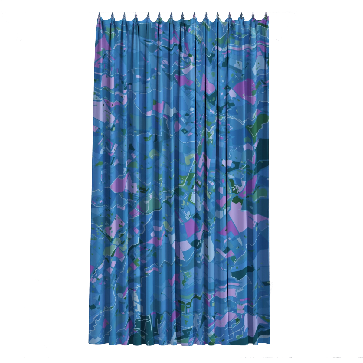 Bath Curtain - Monet