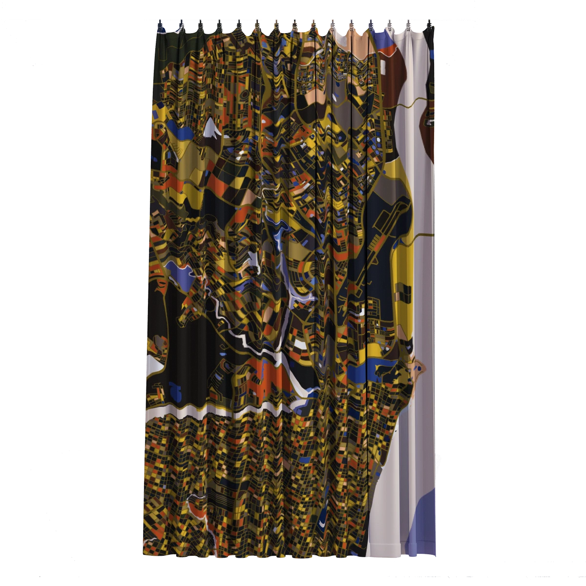 Bath Curtain - Pollock