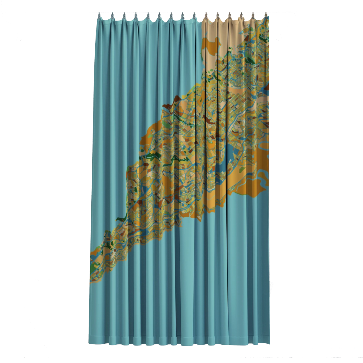 Bath Curtain - Cezanne