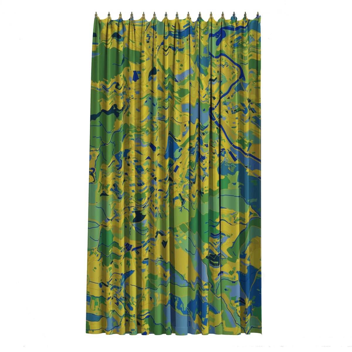 Bath Curtain - Van Gogh