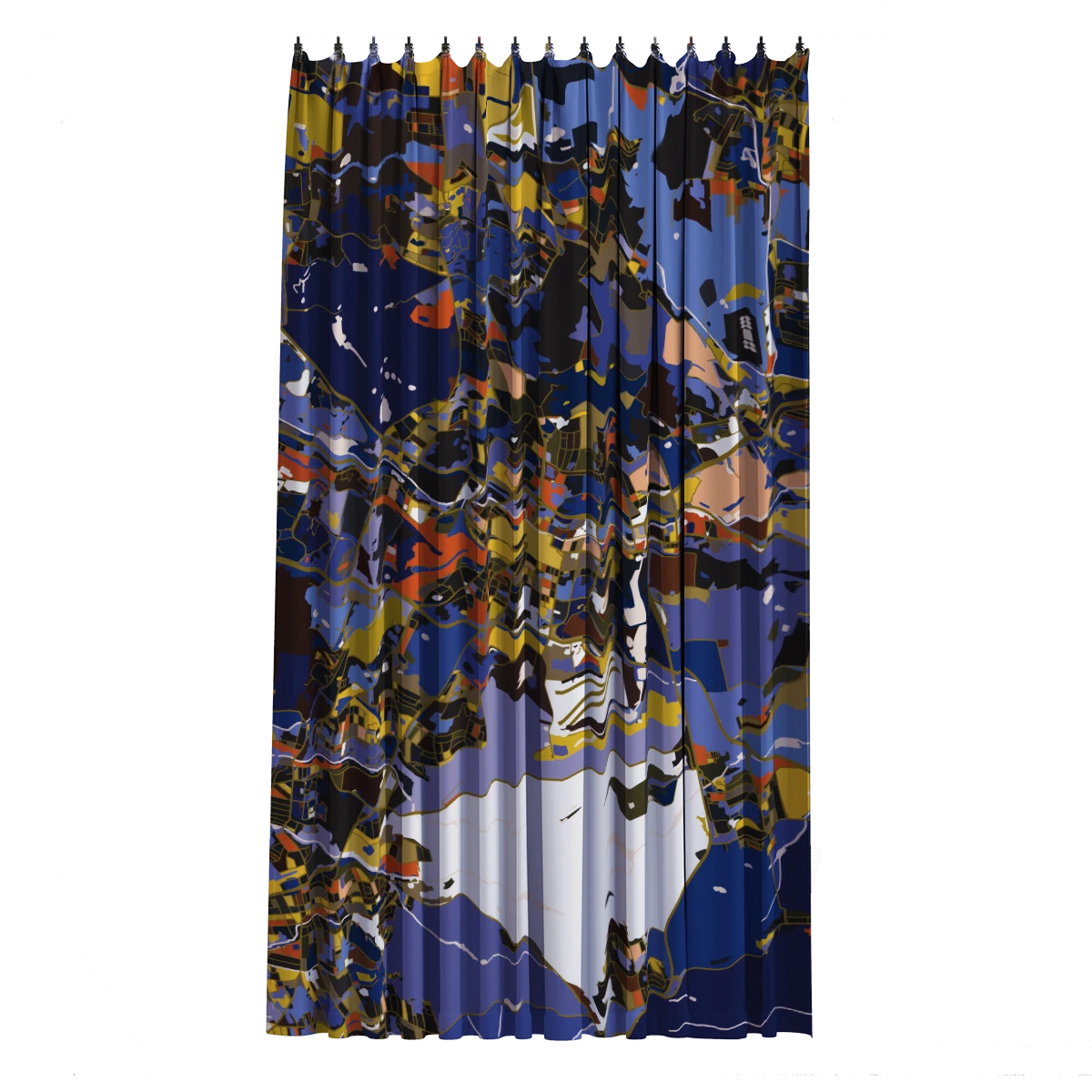 バスカーテン - ポロック