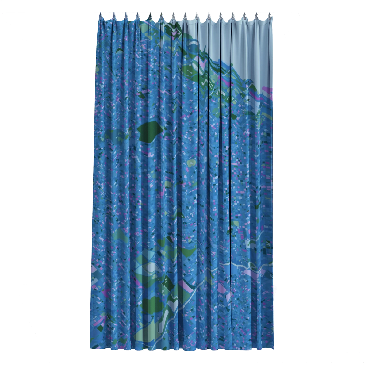 Bath Curtain - Monet