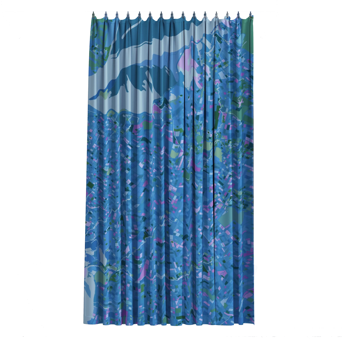 Bath Curtain - Monet