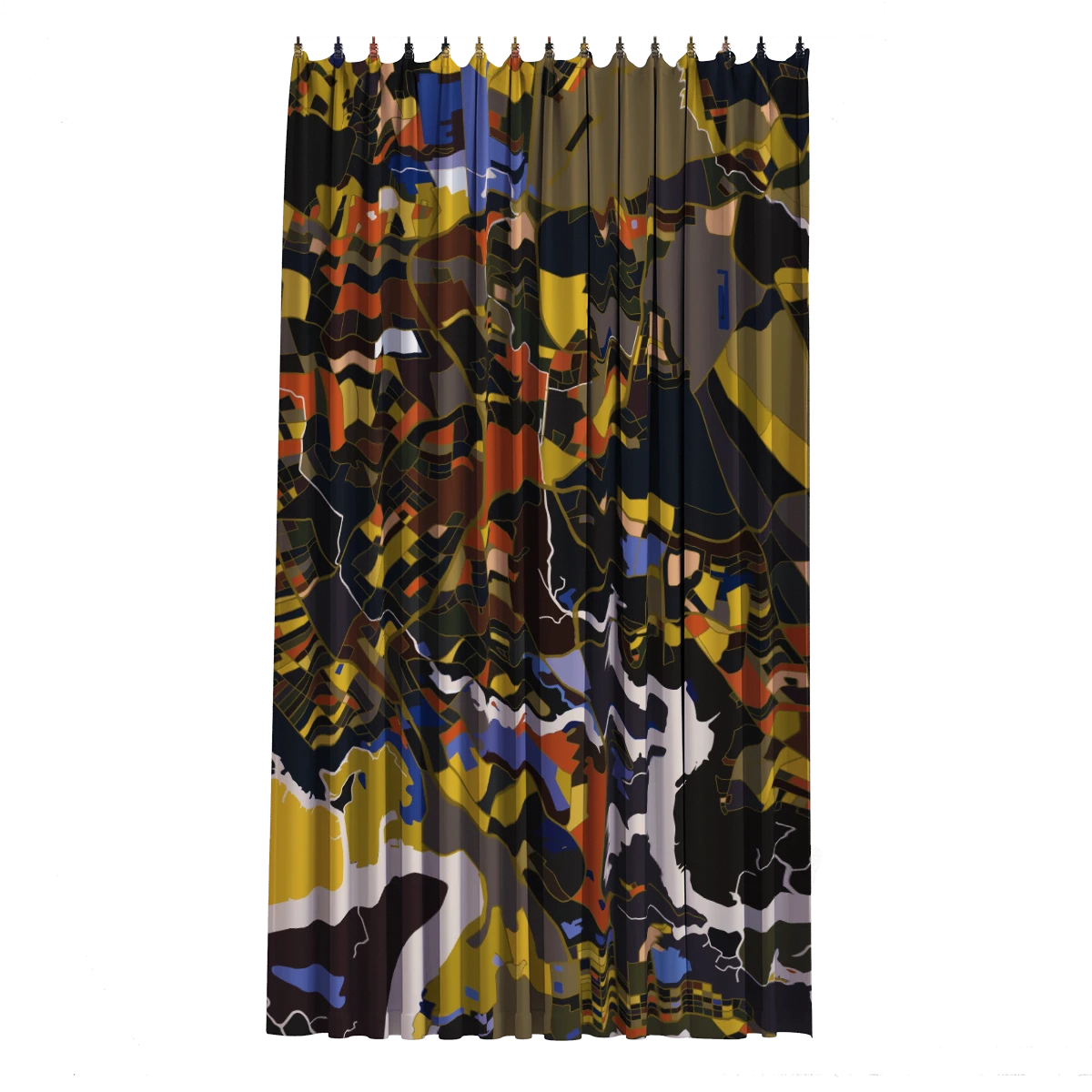 Bath Curtain - Pollock