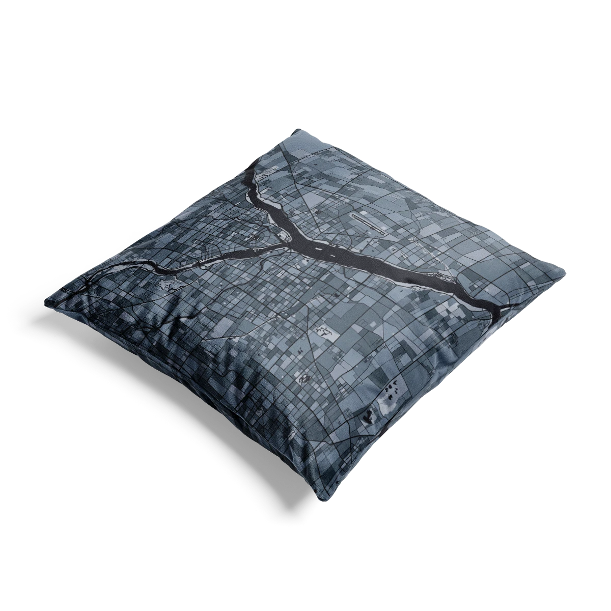 Throw pillow - Silver