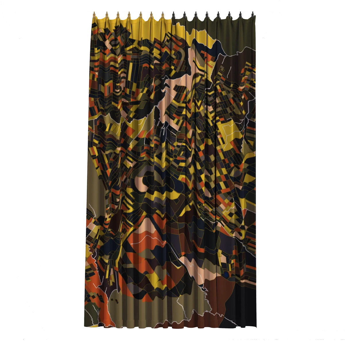 Bath Curtain - Pollock