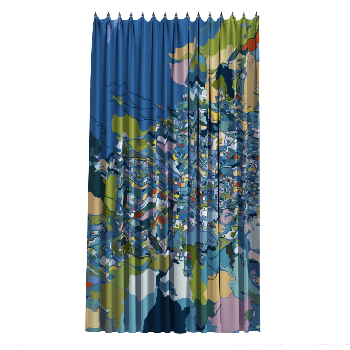 Bath Curtain - Renoir