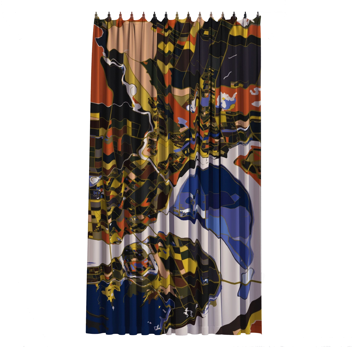 Bath Curtain - Pollock
