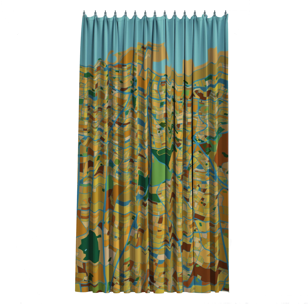 Bath Curtain - Cezanne