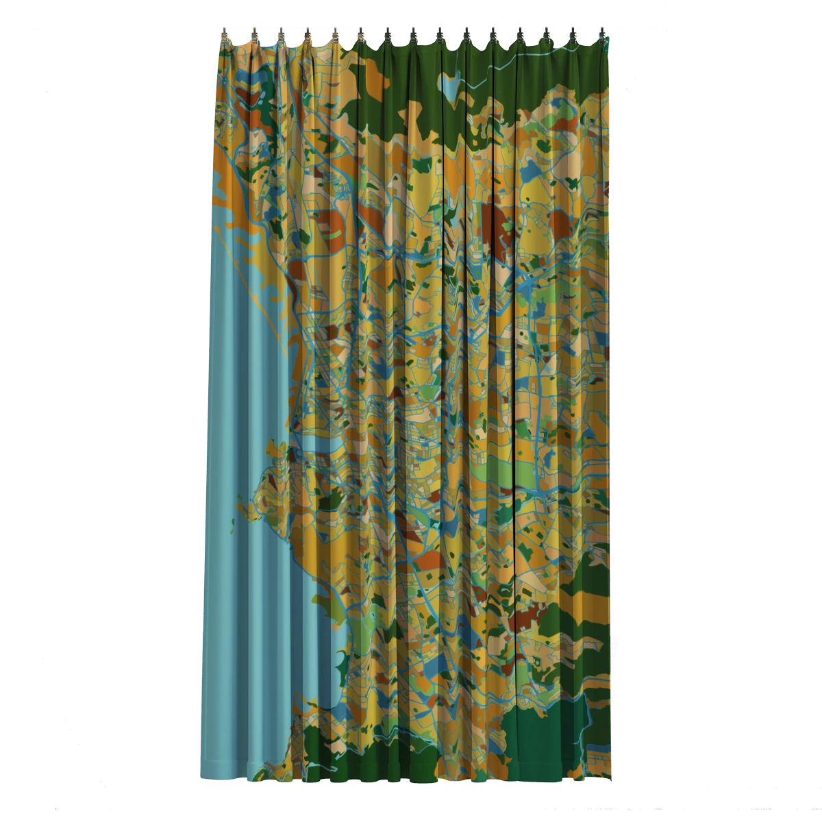 Bath Curtain - Cezanne