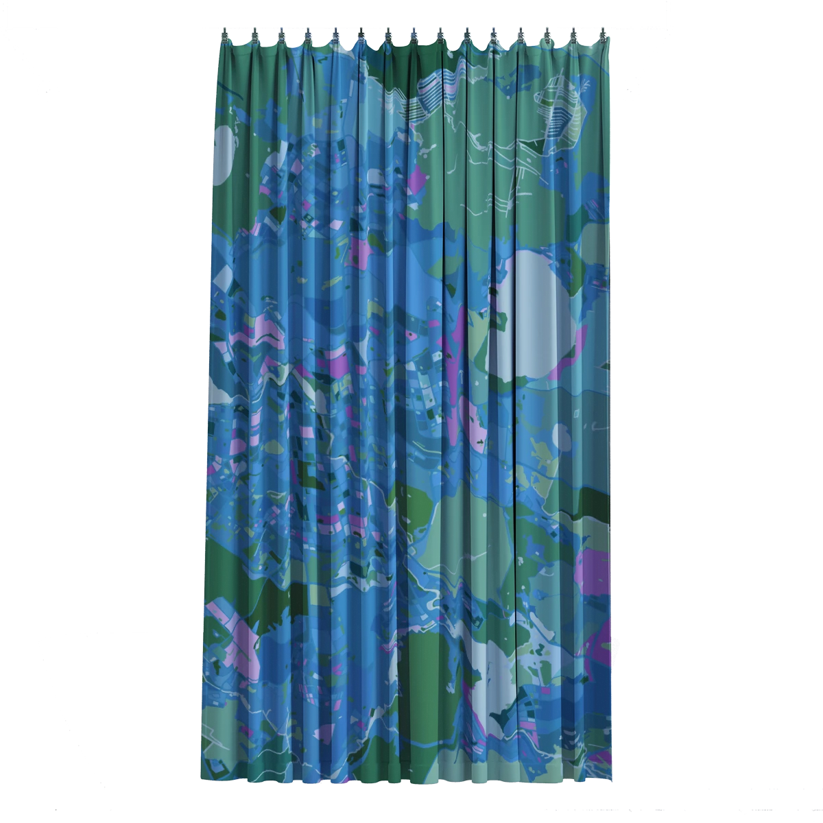 Bath Curtain - Monet