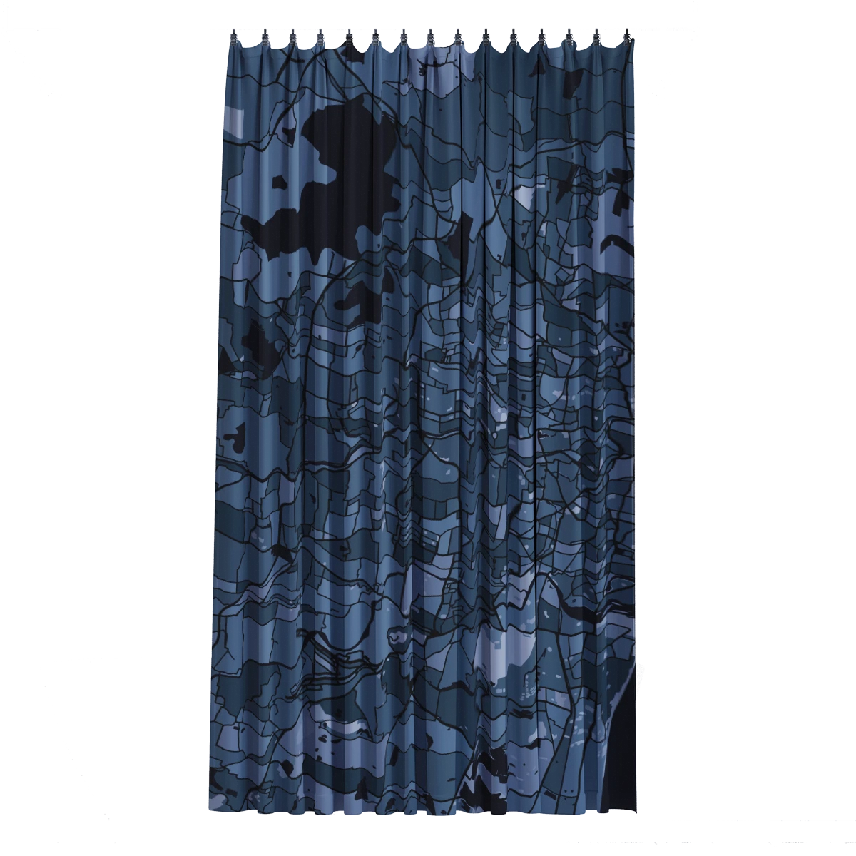 Bath Curtain - Silver