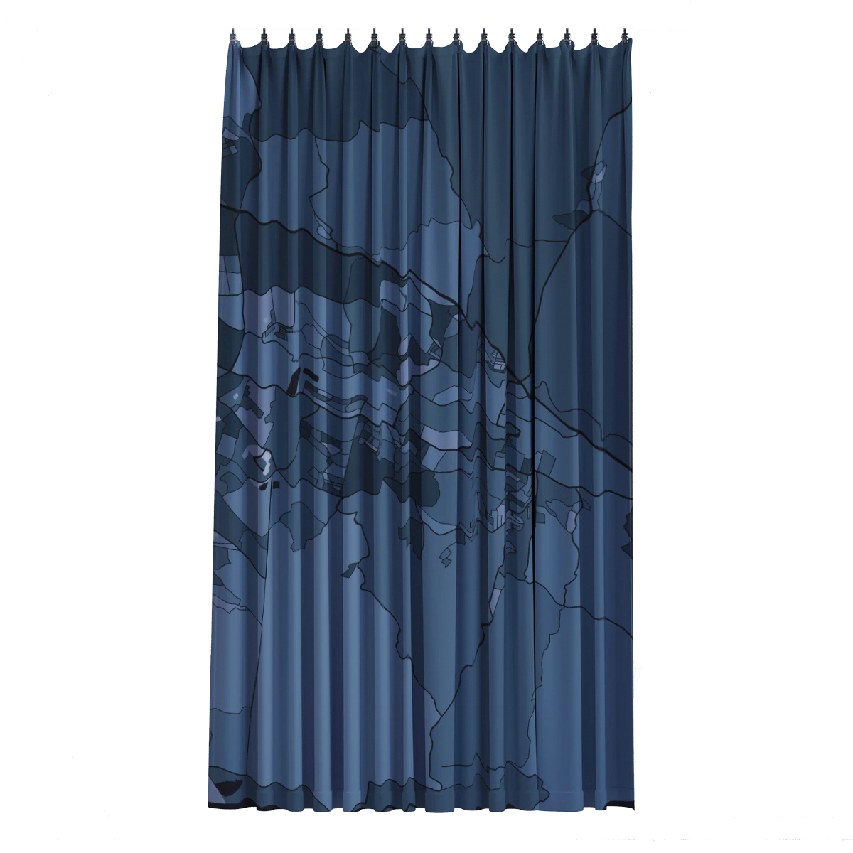 Bath Curtain - Silver