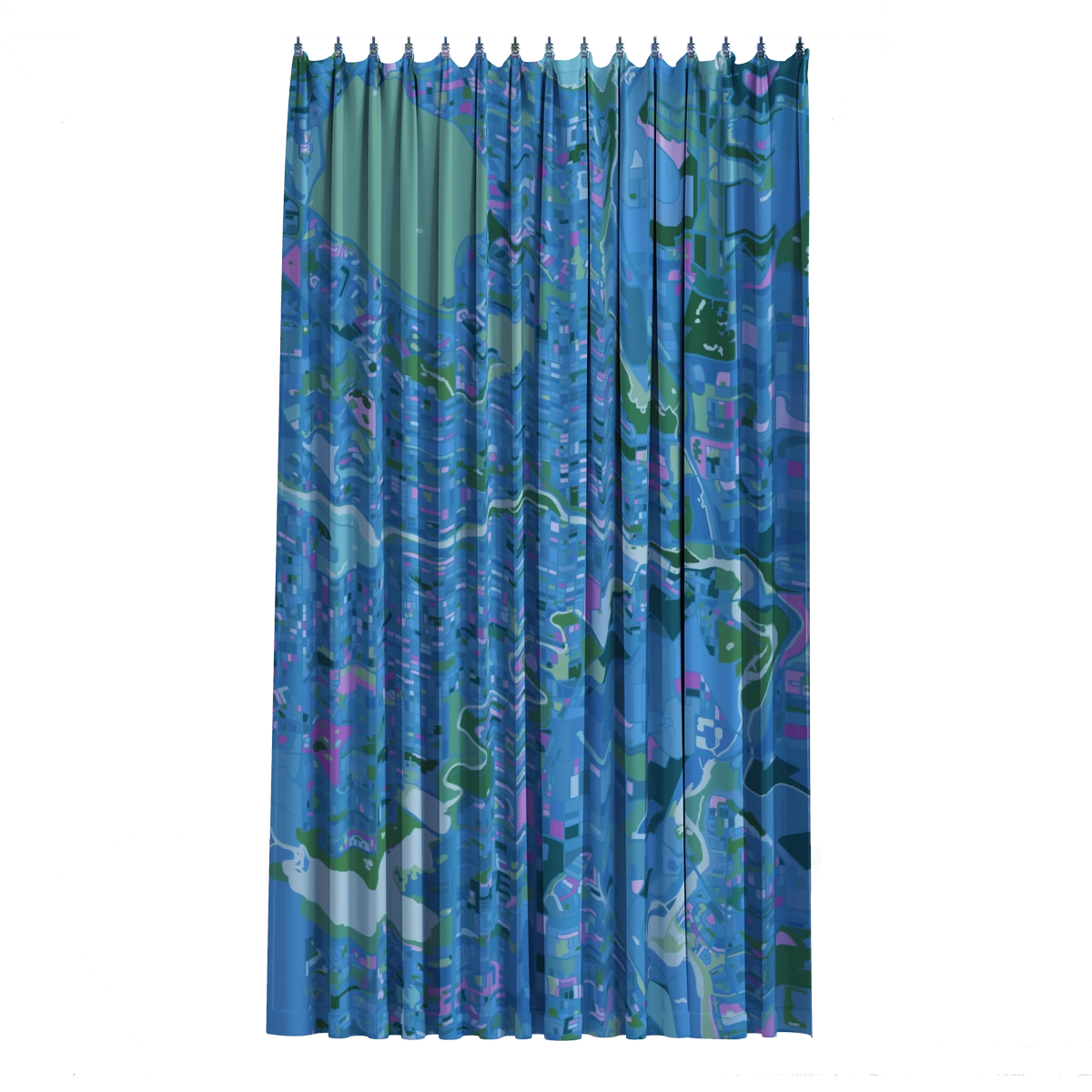 Bath Curtain - Monet